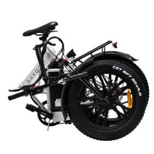 HYGGE Electric Bike Vester 20" Tyre Folding E-Bike 250W 36V 25km/h Silver