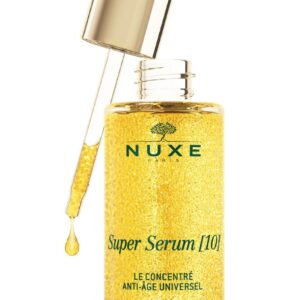 Nuxe Paris. Super Serum [10] 5ml & Nuxuriance Gold 50ml Fortifying Oil Cream.